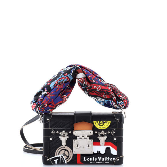 Louis Vuitton Petite Malle Handbag Limited Edition World Tour Epi Leather - Picture 1 of 6